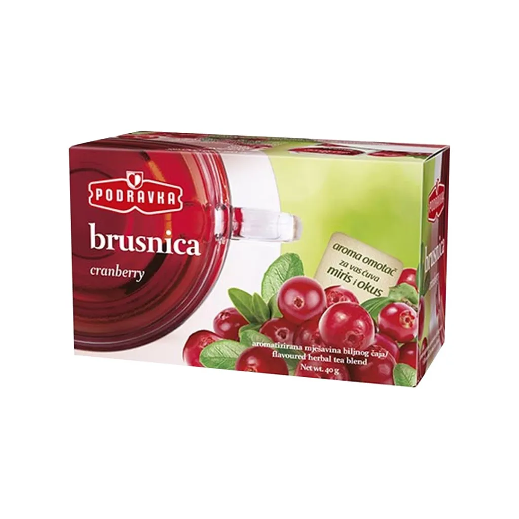 Çaj filter boronice e kuqe Podravka 40g - 1
