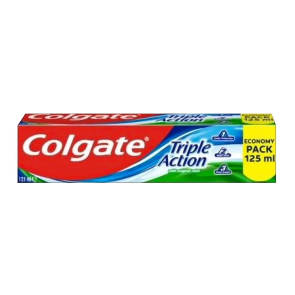 Paste dhembe.Colgate Triple Action 125ml - 1