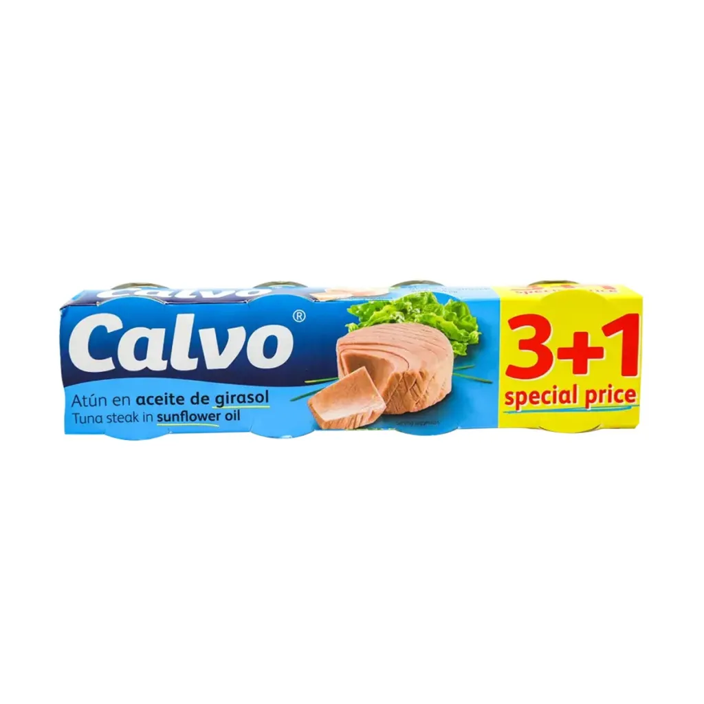Tuna me vaj bimor Calvo 4x65gr - 1