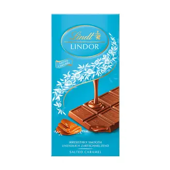 Çokollate me karamel & krip Lindt 100gr