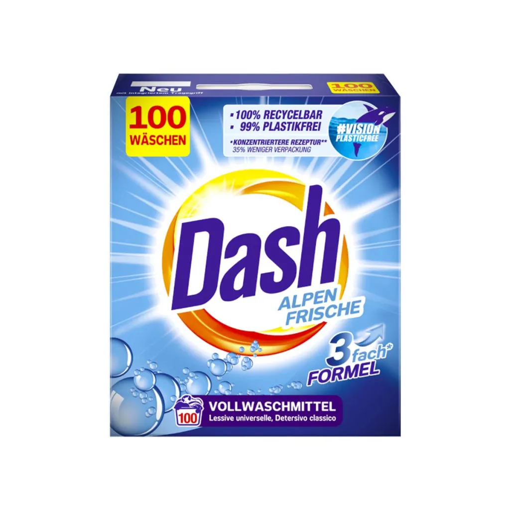 Detergjent per rroba Dash (100L) 6kg - 1