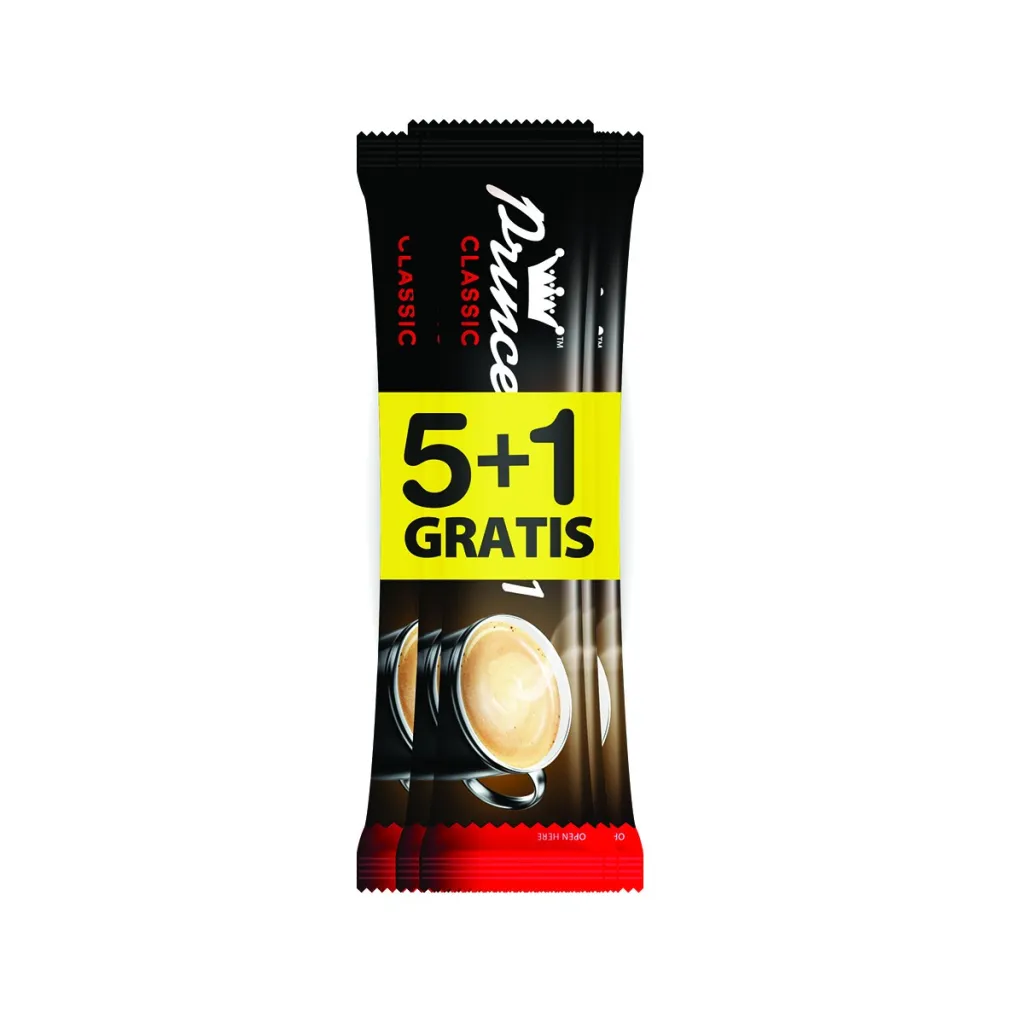 Kafe instant Princ Classic 3in1 15gr 5+1 - 1