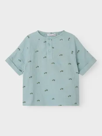 Ni Bluze Me Menge Te Shkurta 2407