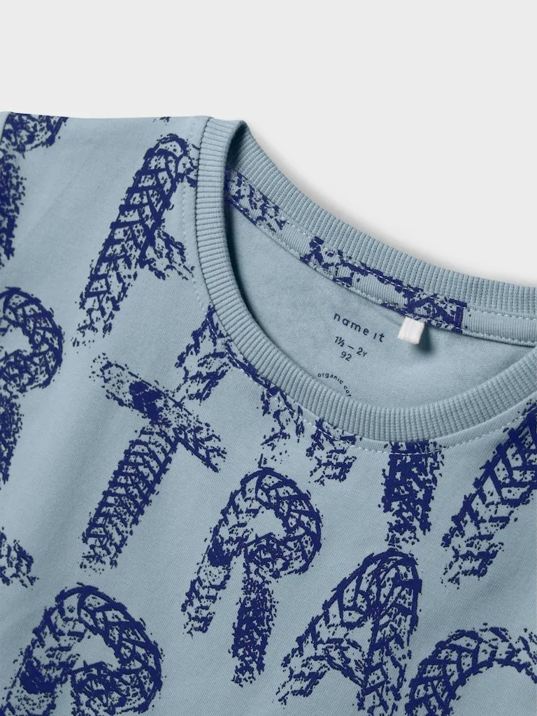 Ni Bluze Me Menge Te Shkurta 2506 - 2