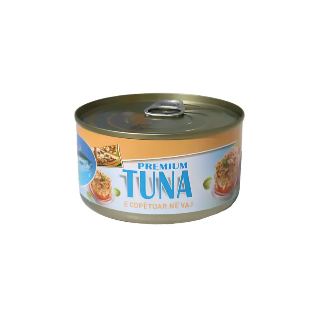 Tuna e cupetuar ne vaj Premium 200gr - 1
