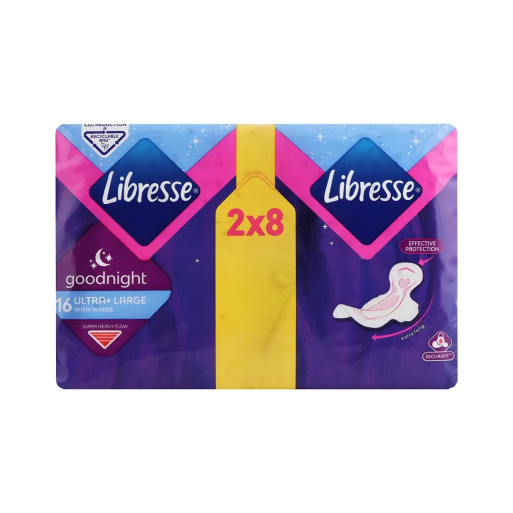 Peceta higj.Libresse Duo Ultra Night 2x8 - 1