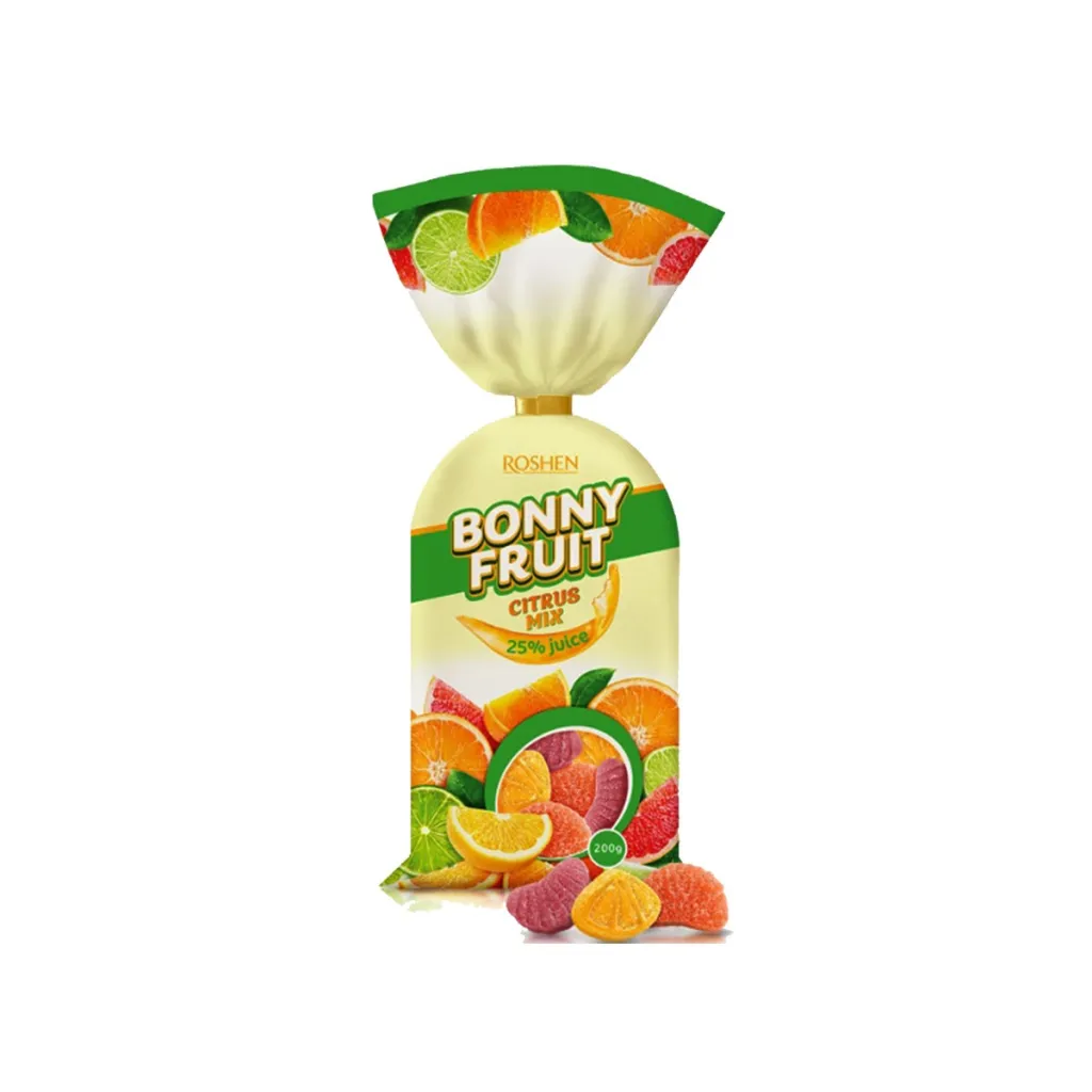 Bonbona zhele me fruta Roshen 200gr - 1