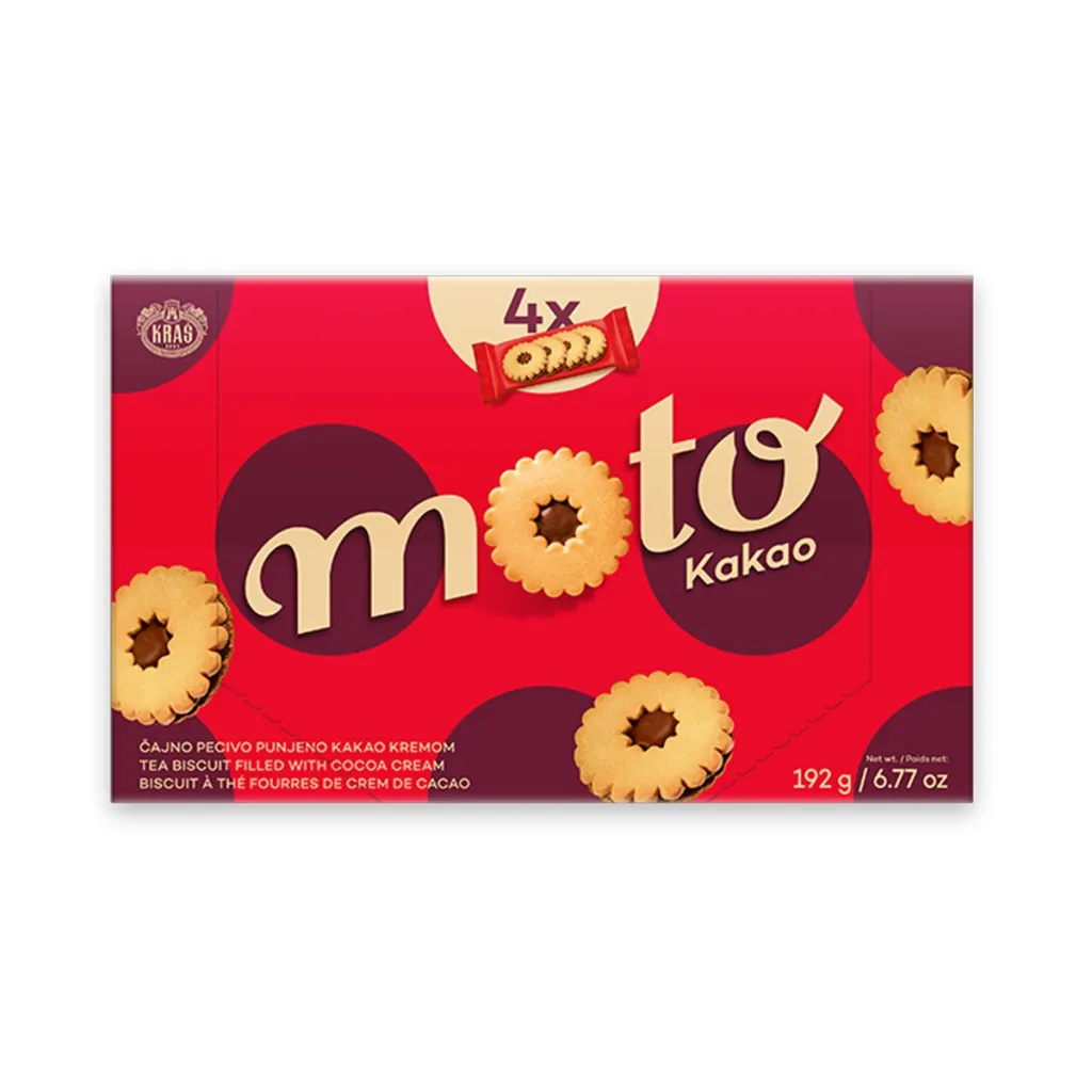 Biskota me kakao Moto 192gr - 1