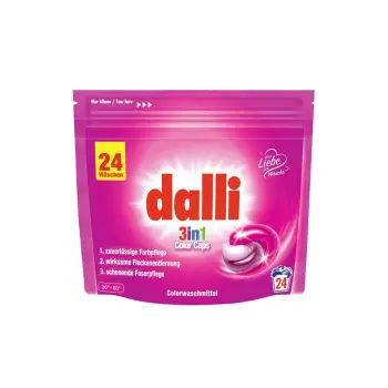 Kapsula per rroba Dalli Color 24 cope