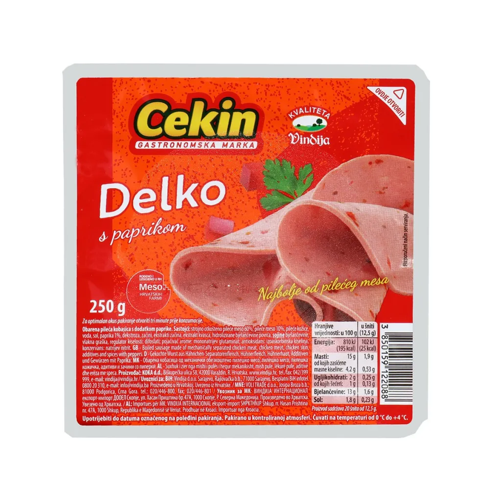 Sallame pule rriska me spec Cekin 250gr - 1