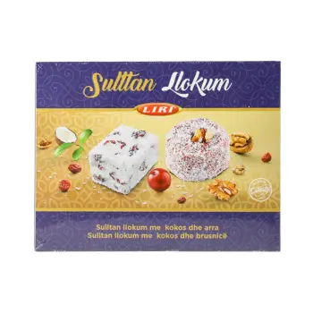 Sulltan llokum me brusnice dhe arra Liri
