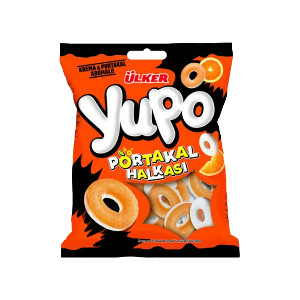 Bonbon gum me portokall Ulker 70gr - 1