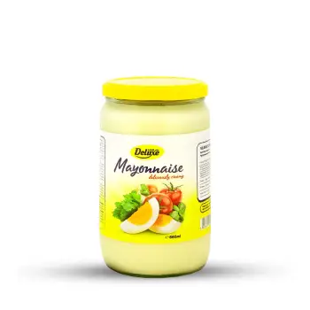 Majonez qelq Deluxe 660ml