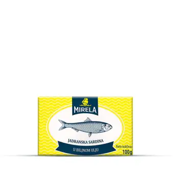 Sardine me vaj bimor Mirela 95gr