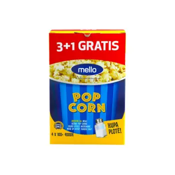 Popkorn family pack Mello 300gr
