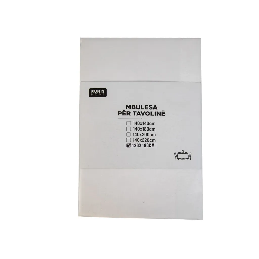 Mbulese tavoline 130x190cm Damast - B - 1