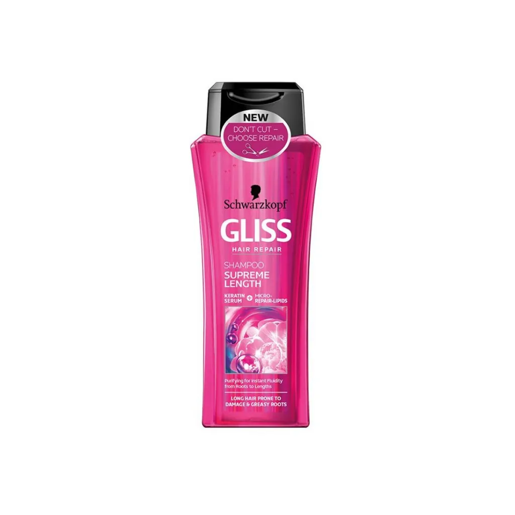 Shampon per flok Gliss Suprem Lengh 250m - 1