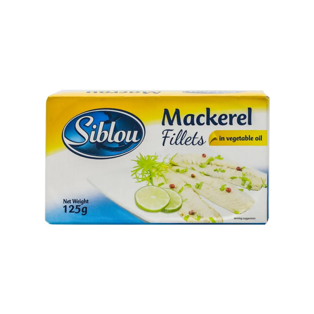 Sardine makarell Siblou 125gr - 1