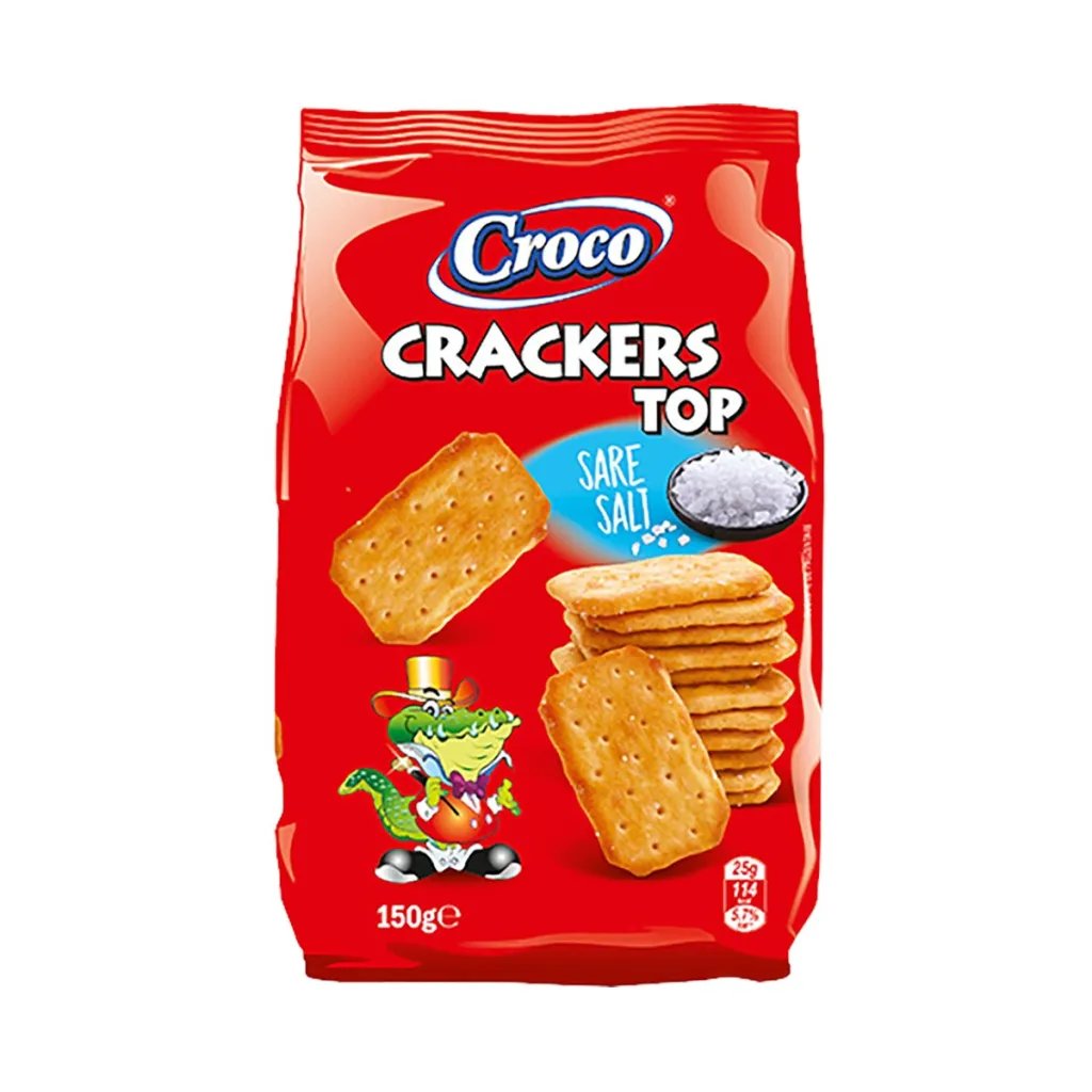Krakera me kripë Croco 150gr - 1
