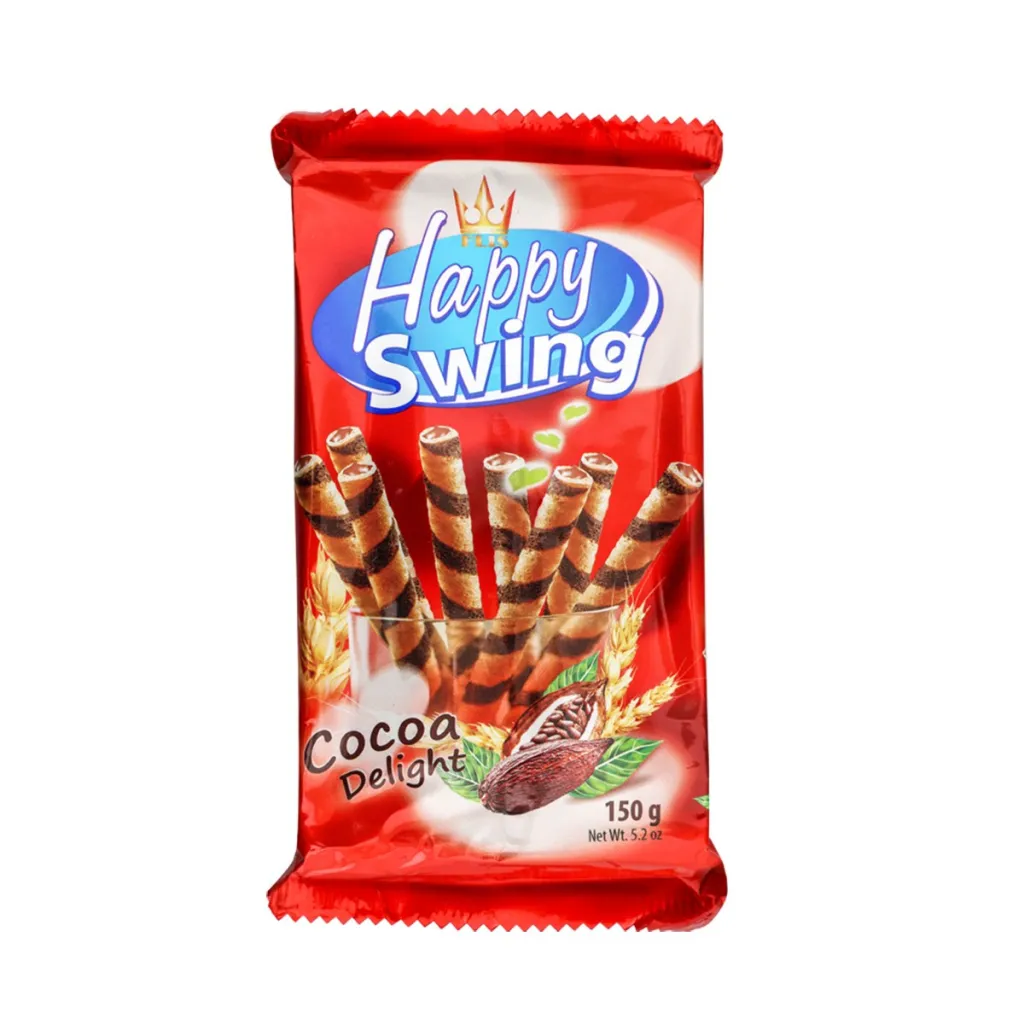 Vafer Shkopinjë me Kakao Happy 150gr - 1