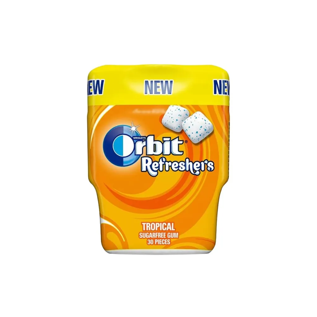 Çamçakëz me shije tropikale Orbit 67gr - 1