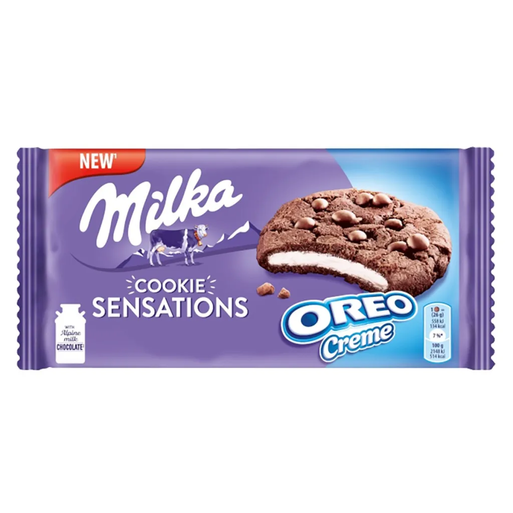 Biskotë me oreo Milka 156gr - 1
