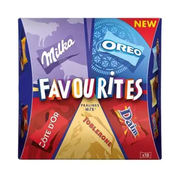 Praline favourites mix Milka 159gr