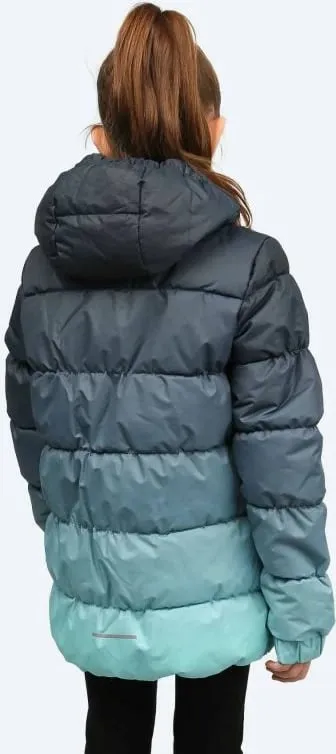 Jakne për fëmijë Icepeak, gri-turkeze - 4