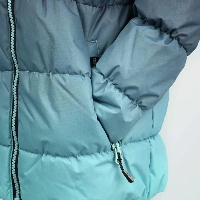 Jakne për fëmijë Icepeak, gri-turkeze - 5