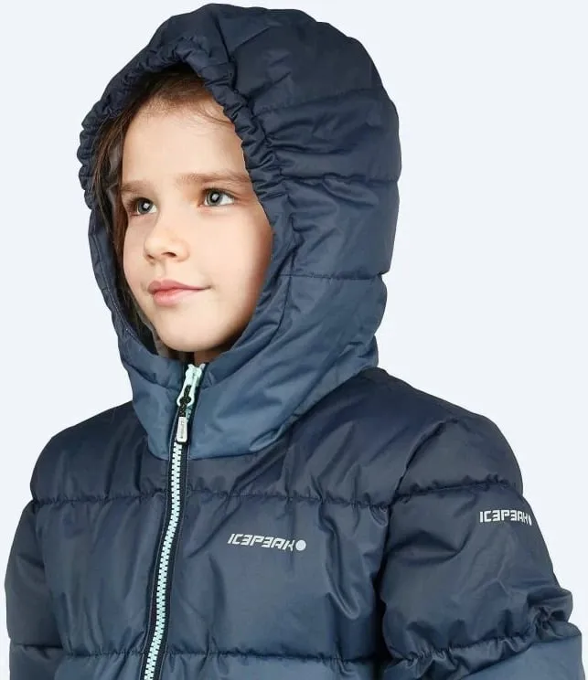 Jakne për fëmijë Icepeak, gri-turkeze - 7
