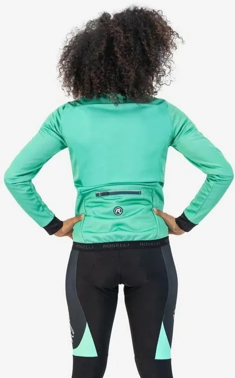 Jakne për femra Rogelli, turquoise - 4
