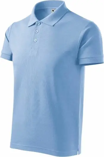 Polo maicë Malfini për meshkuj, blu