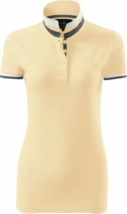 Maicë polo për femra Malfini, ngjyrë krem - 3