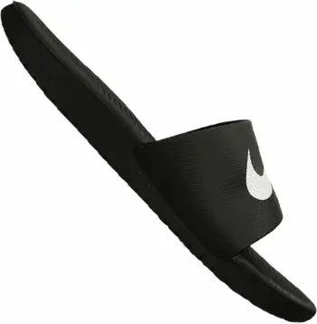 Sandale për fëmijë Nike Kawa Slide, Big 7, të zeza me të bardhë