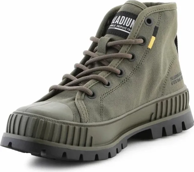 Këpucë unisex Palladium, olive night - 3