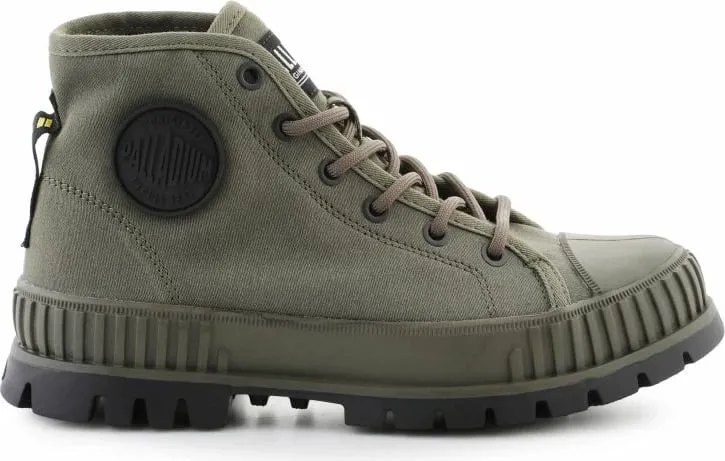 Këpucë unisex Palladium, olive night - 6