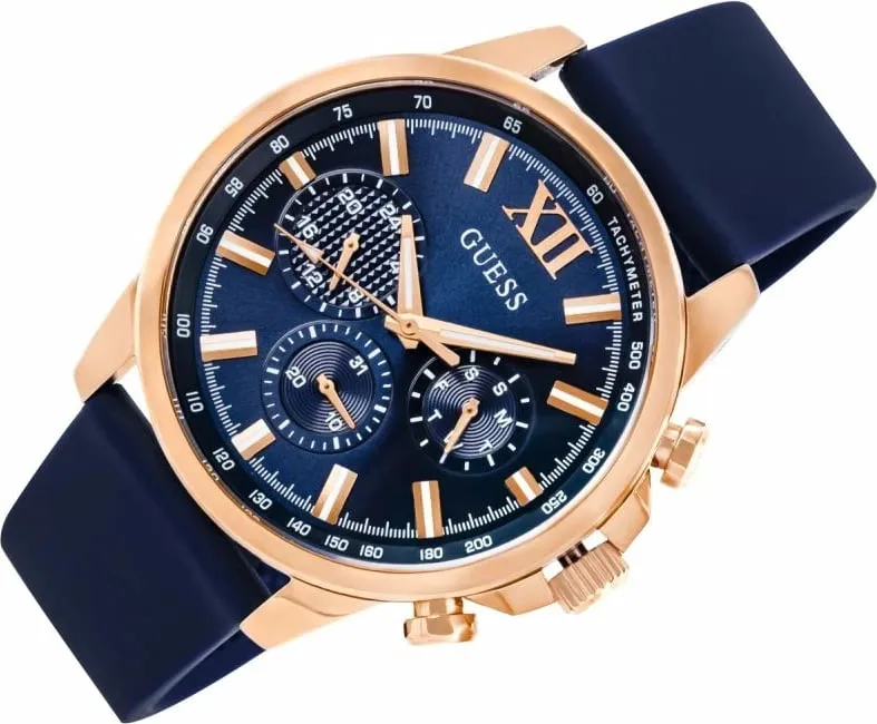 Orë dore për meshkuj Guess, blu - 2