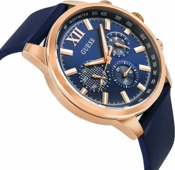 Orë dore për meshkuj Guess, blu - 3
