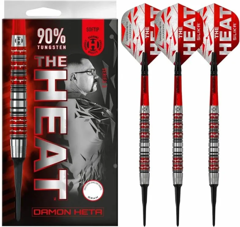 Shigjeta për darta Harrows, unisex, të kuqe - 1