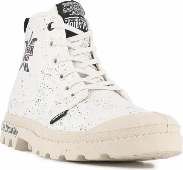 Këpucë Palladium unisex, të bardha - 1