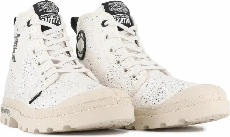 Këpucë Palladium unisex, të bardha - 2