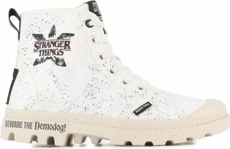 Këpucë Palladium unisex, të bardha - 3