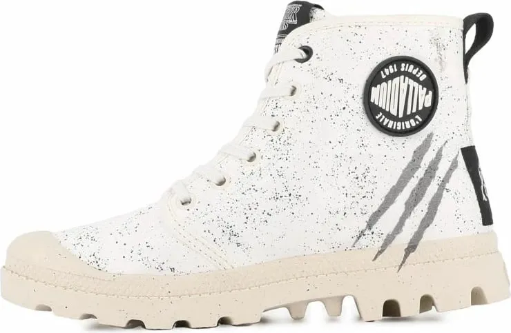 Këpucë Palladium unisex, të bardha - 4