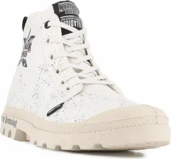 Këpucë Palladium unisex, të bardha