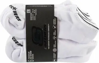 Çorape crew unisex Skechers, të bardha