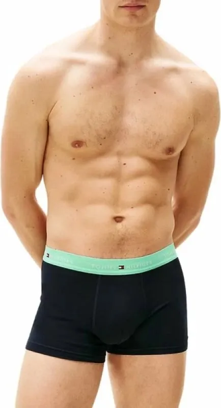 Të brendshme boxer për meshkuj Tommy Hilfiger, navy blue - 3