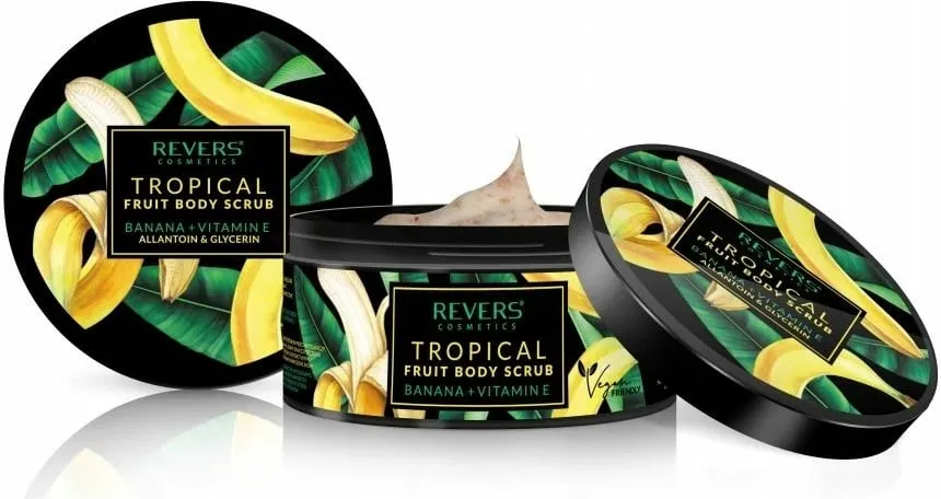 Skrab trupi Revers Tropical Fruit Banana, 200ml - 1