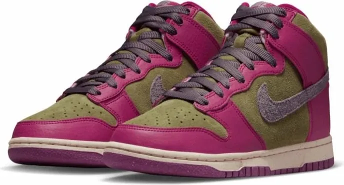 Atlete për femra Nike Dunk High, ngjyrë vjollcë dhe kafe - 4