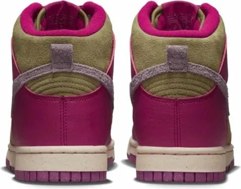 Atlete për femra Nike Dunk High, ngjyrë vjollcë dhe kafe - 5