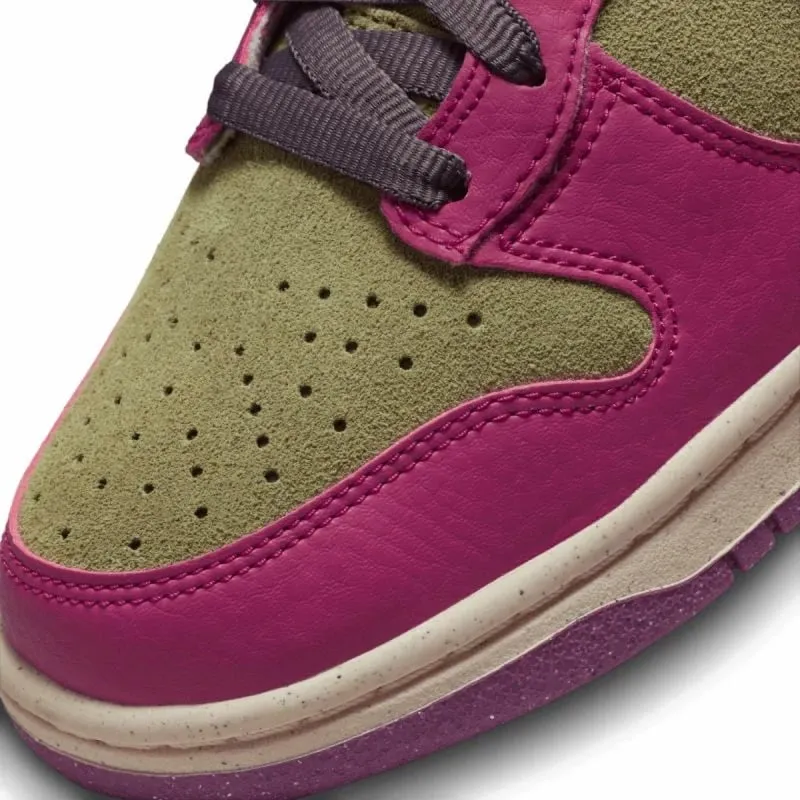 Atlete për femra Nike Dunk High, ngjyrë vjollcë dhe kafe - 6